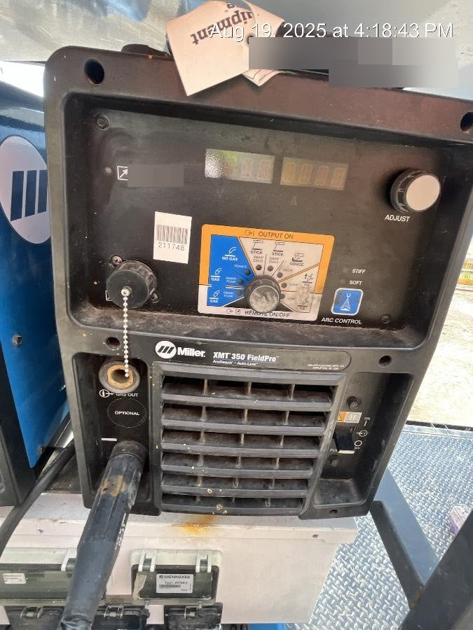 2021 MILLER ELECTRIC XMT 350