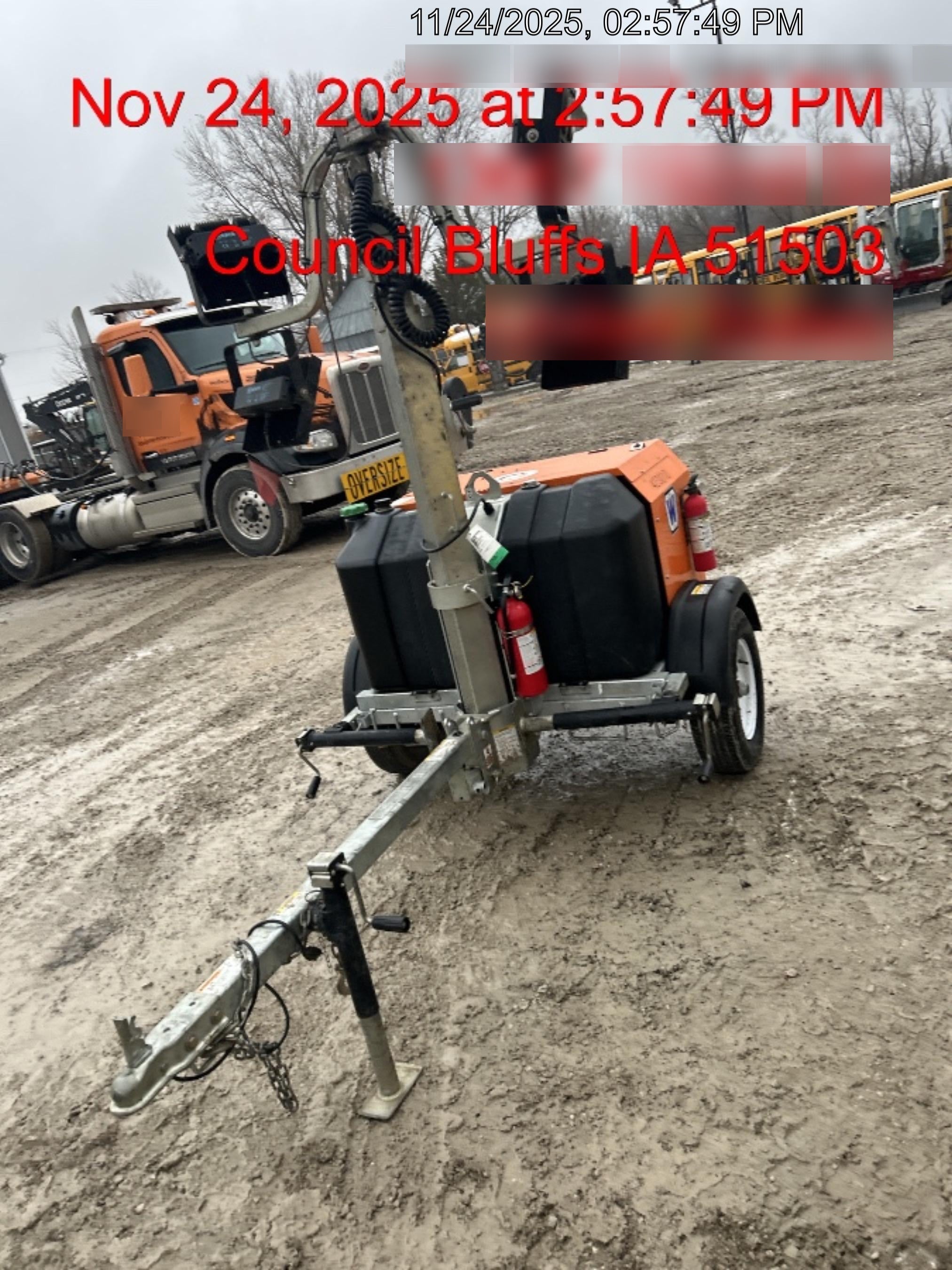 2024 Wanco WLTT-4MM4K Diesel, Deep Sea Controller, Shore Power Plug, Auto Start, (4) 350W LED Floodlights, 4kW Generator, 60 Gal Fuel Tank, 2" Ball, T3