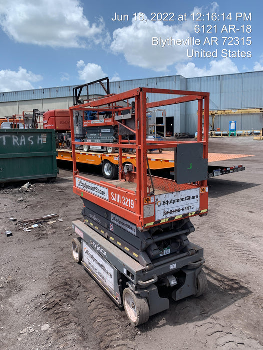 2019 Skyjack SJIII-3219 Standard Options, Trojan Batteries