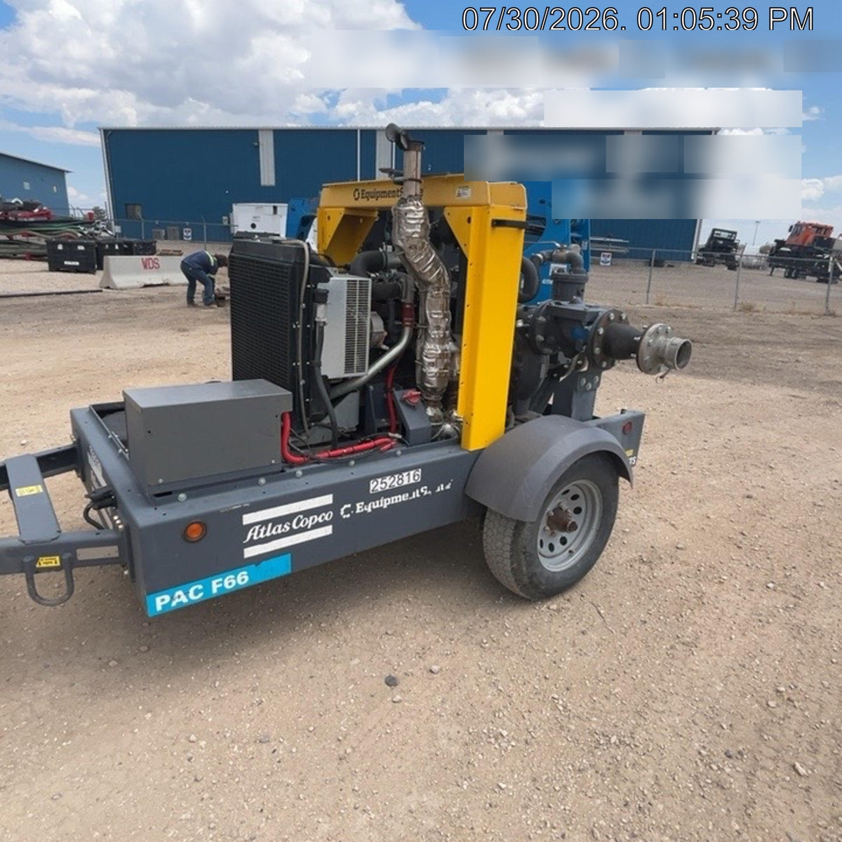 2022 ATLAS COPCO PAC F66 KD