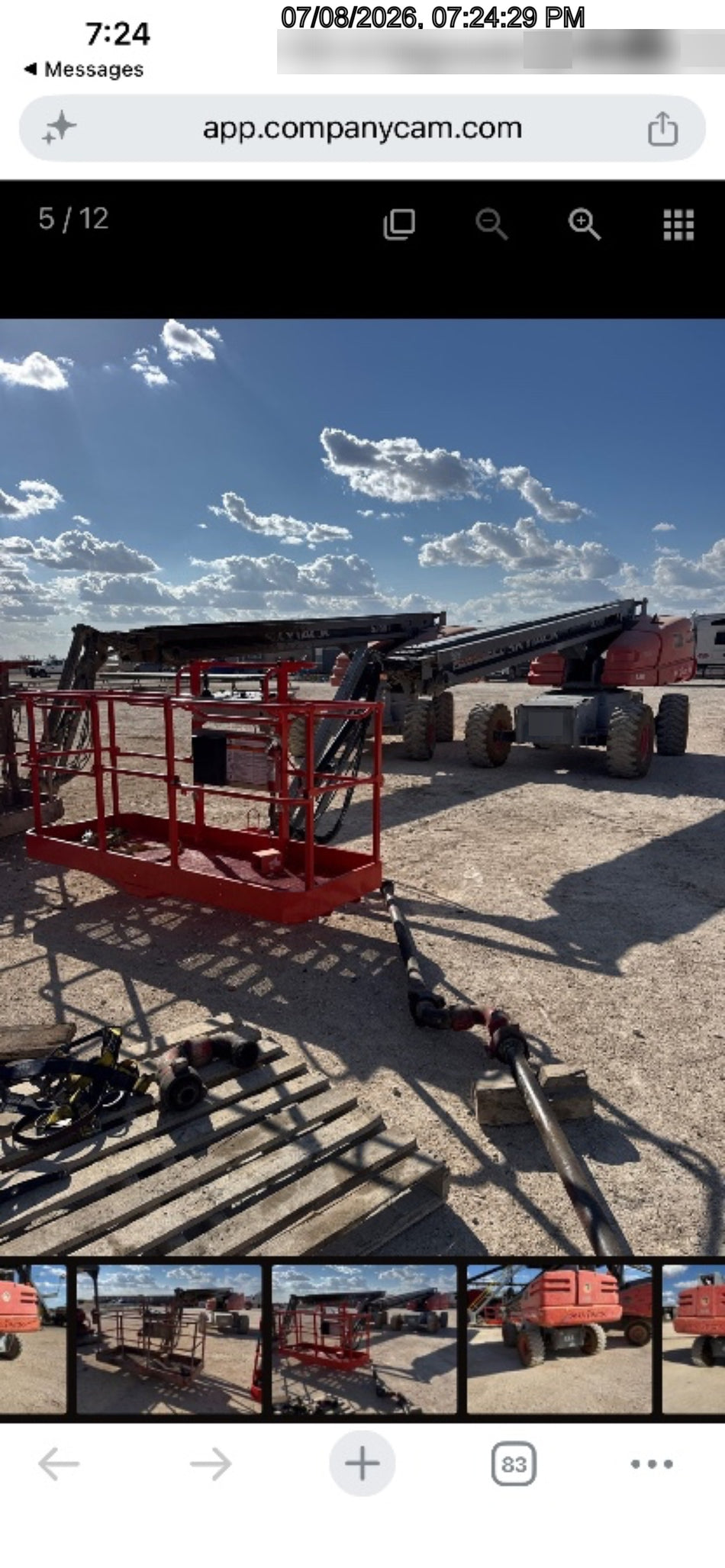 2020 SKYJACK SJ66T