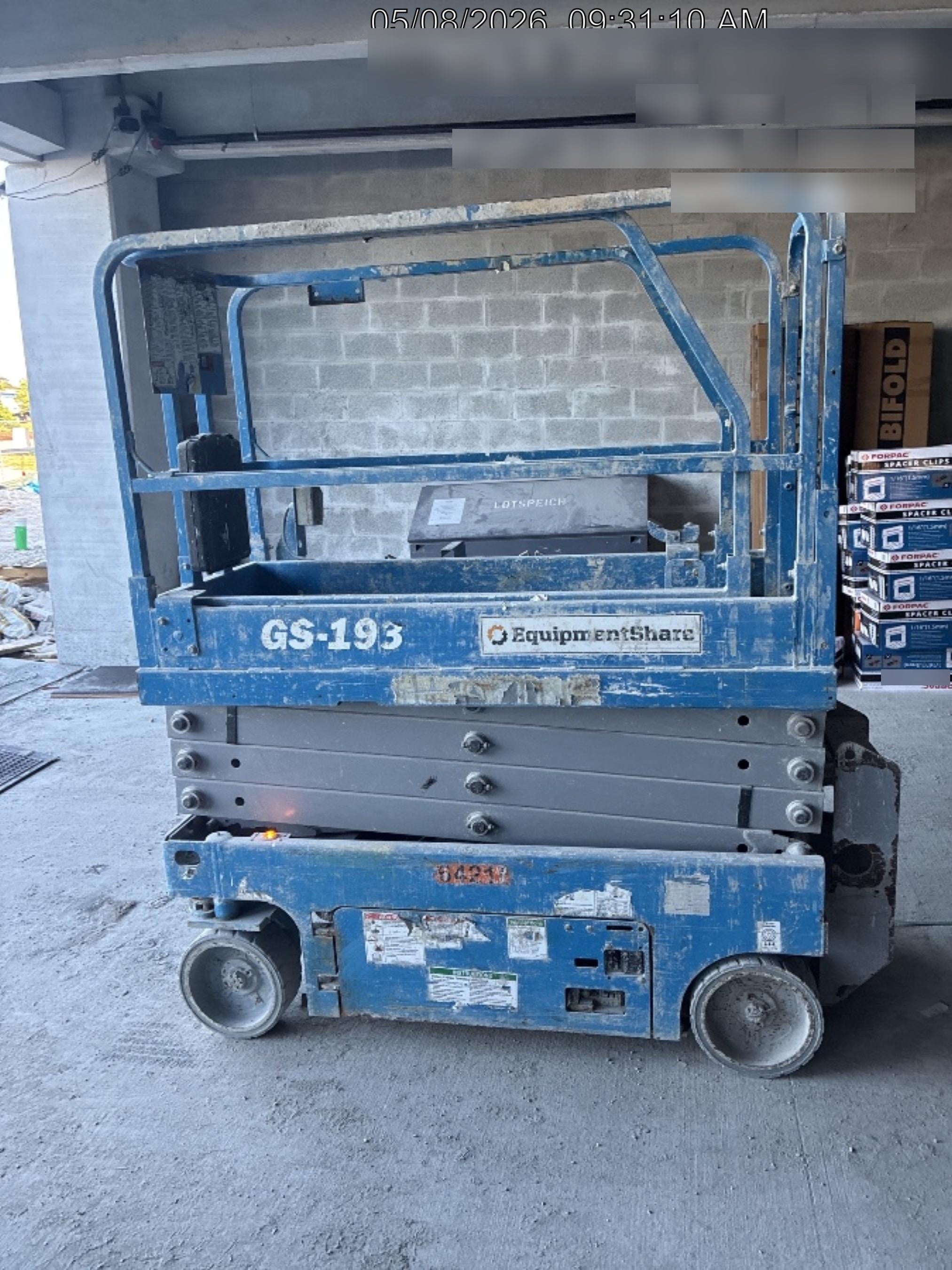 2020 Genie GS-1930 Standard Machine