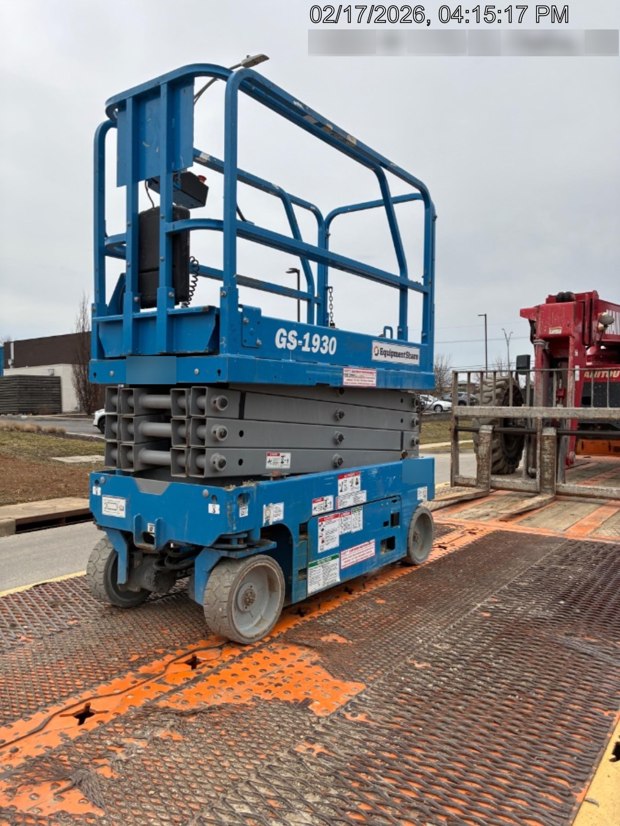 2019 Genie GS-1930 Fixed rails with chain Entry