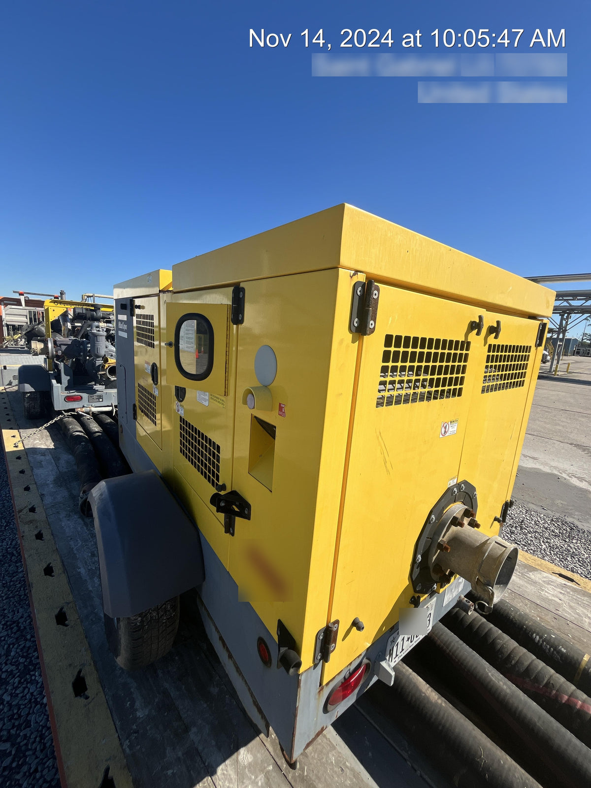 2020 ATLAS COPCO PAS 150 HF CS Enclosed