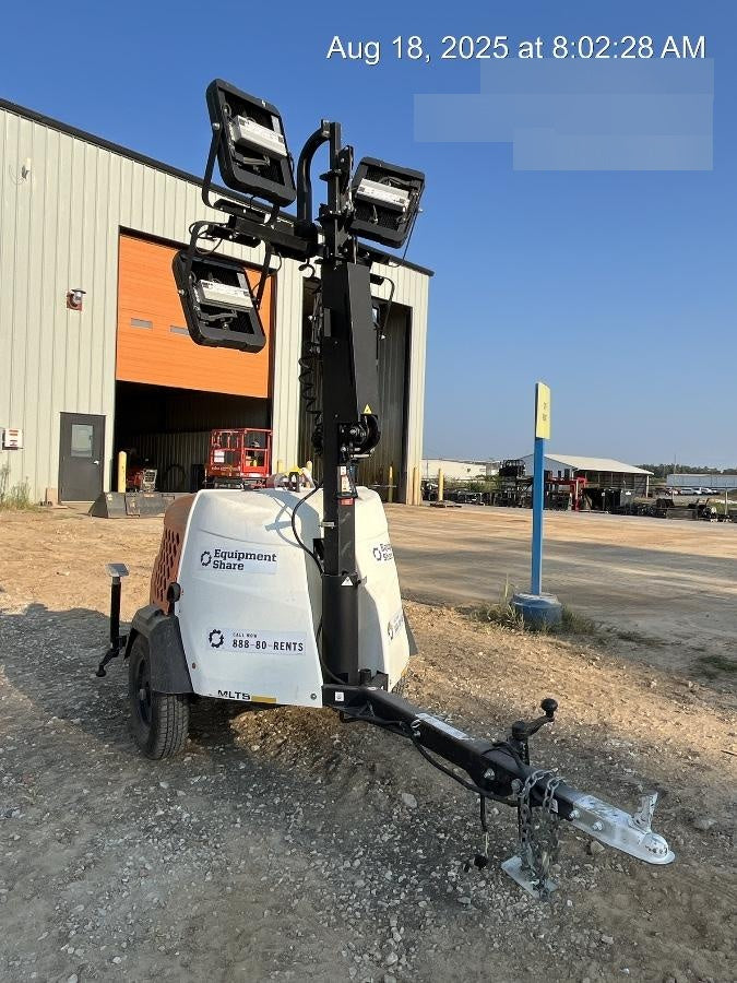 2023 Generac MLT2 Diesel, Flex Switch 120V Input, Powerzone Controller, (4) 320W LED Lights, 4kW Generator, 39.9 Gal Fuel Tank, 2" Ball, T3