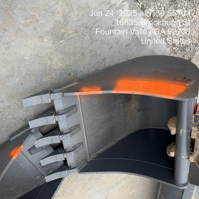 2025 STEEL UNLIMITED 24" HD Digging Bucket - 77k-85k