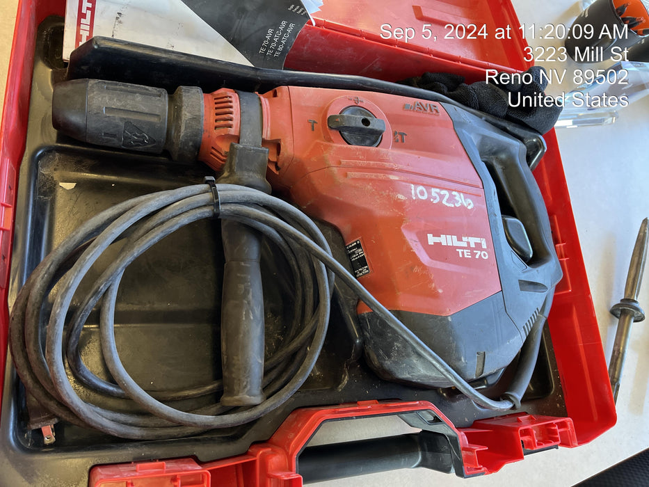 2020 HILTI TE 70-AVR