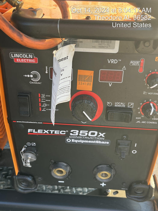 2023 LINCOLN ELECTRIC FLEXTEC 350X