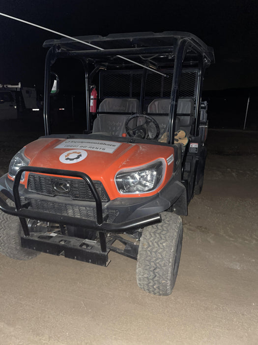 2022 Kubota RTV-X1140W-H Plastic Canopy, Windshield Acrylic Clear, LED Strobe Light, Wire Harness Kit, Back up Alarm