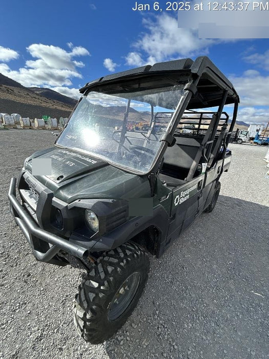 Kawasaki Mule PRO-DXT Kawasaki Mule 4x4 Diesel UTV w/Hard Top, Windshield, Beacon, Backup Alarm, ES Keypad/Hardware Installed