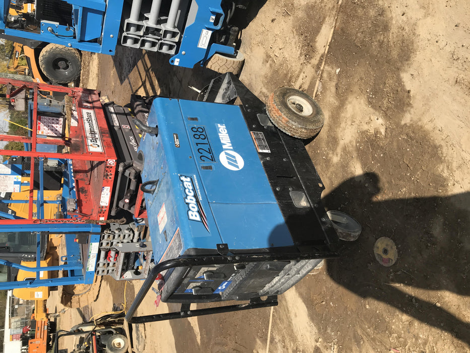 2018 Miller Electric BOBCAT 250 250 amp Propane Welder, Standard w/Running Gear, Bracket,