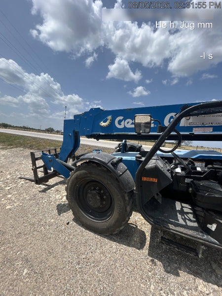 2018 Genie GTH-1056 GTH-1056 w/Open ROPS, FF Tires, Work Lights, 60" carriage/forks, cab mesh, beacon