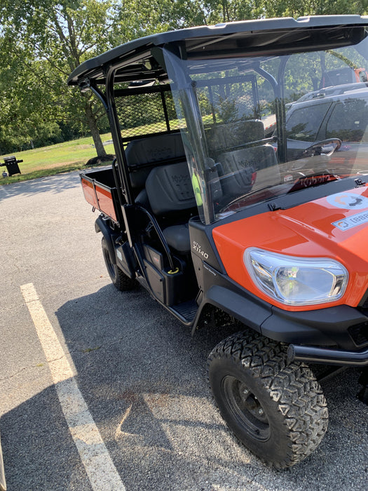 2021 Kubota RTV-X1140W-H Plastic Canopy, Windshield Acrylic Clear, LED Strobe Light, Wire Harness Kit, Back up Alarm