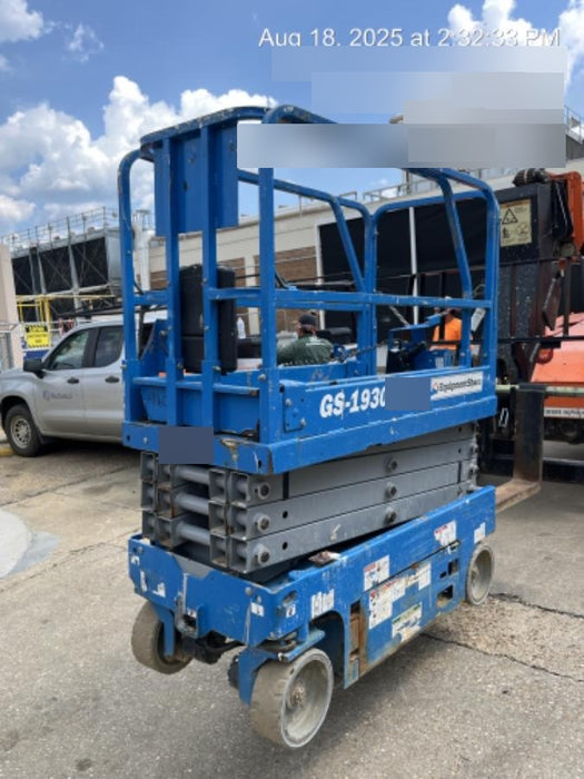 2019 Genie GS-1930 Fixed Rails with Chain Entry