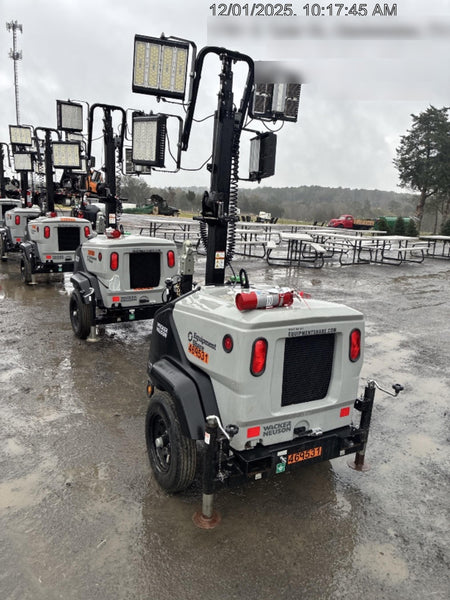 2024 Wacker Neuson LTT4 Diesel, Kohler KDW702, Deep Sea Controller, Auto Start, LED 320W, Bypass Outlet, T3