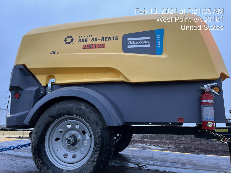 2022 ATLAS COPCO XAS188 CWK