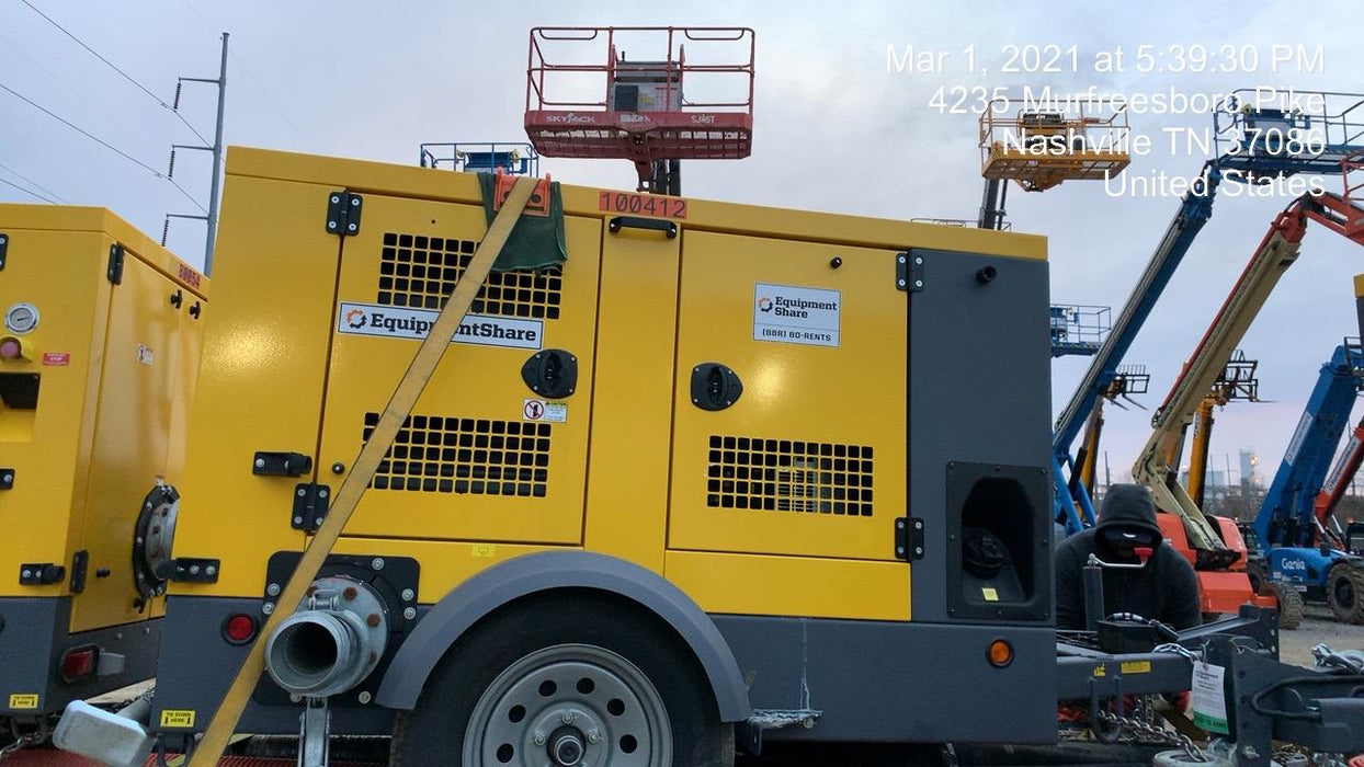 2020 ATLAS COPCO PAS 100 HF CS Enclosed