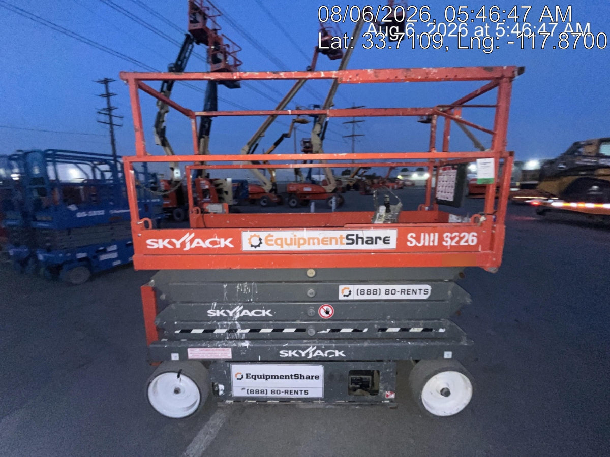 2019 Skyjack SJIII-3226 Standard Options