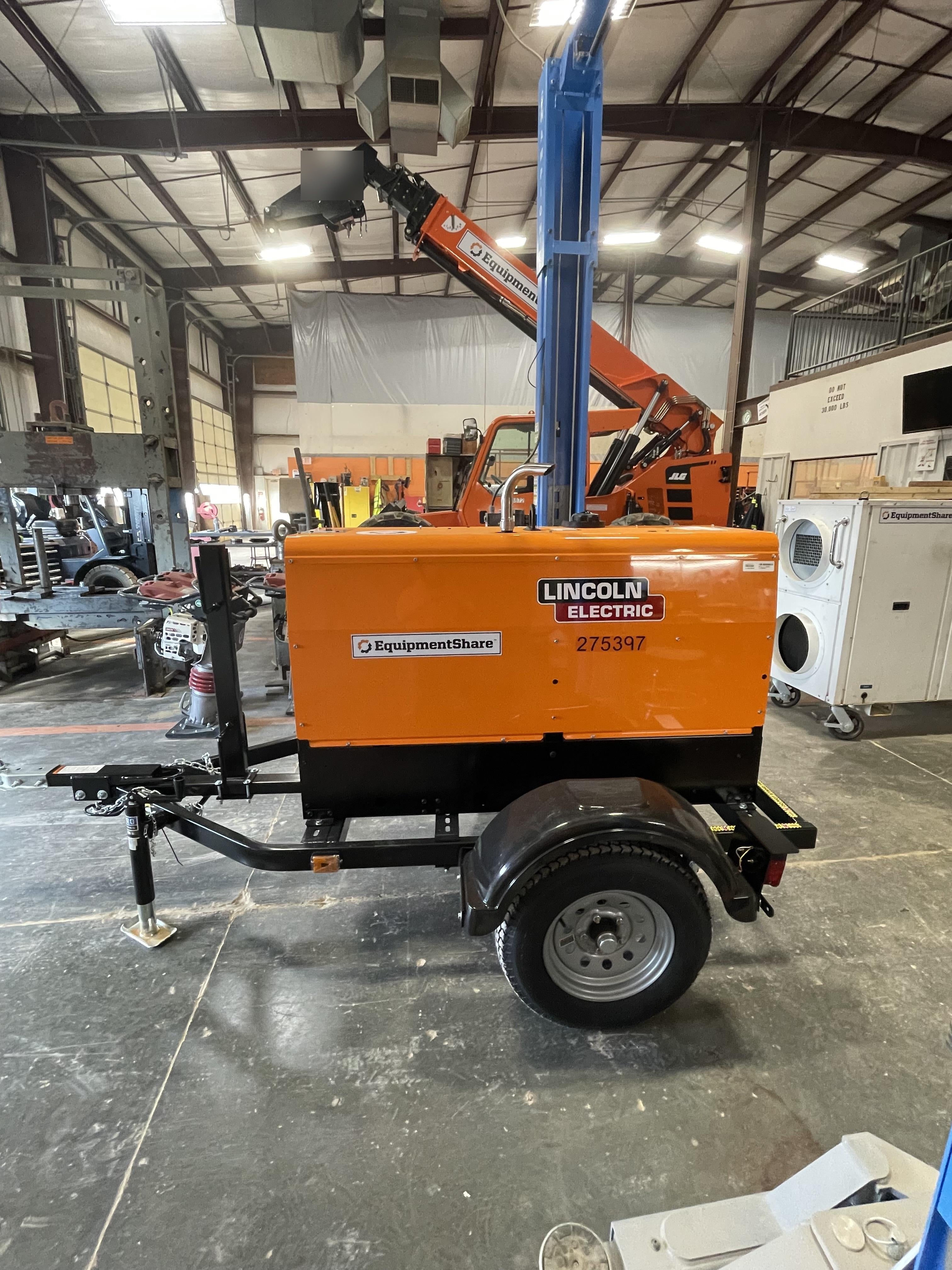2022 Lincoln Electric LE400 Kubota V1505, Trlr, Cable Rack, Light Kit, ES Decals, T3