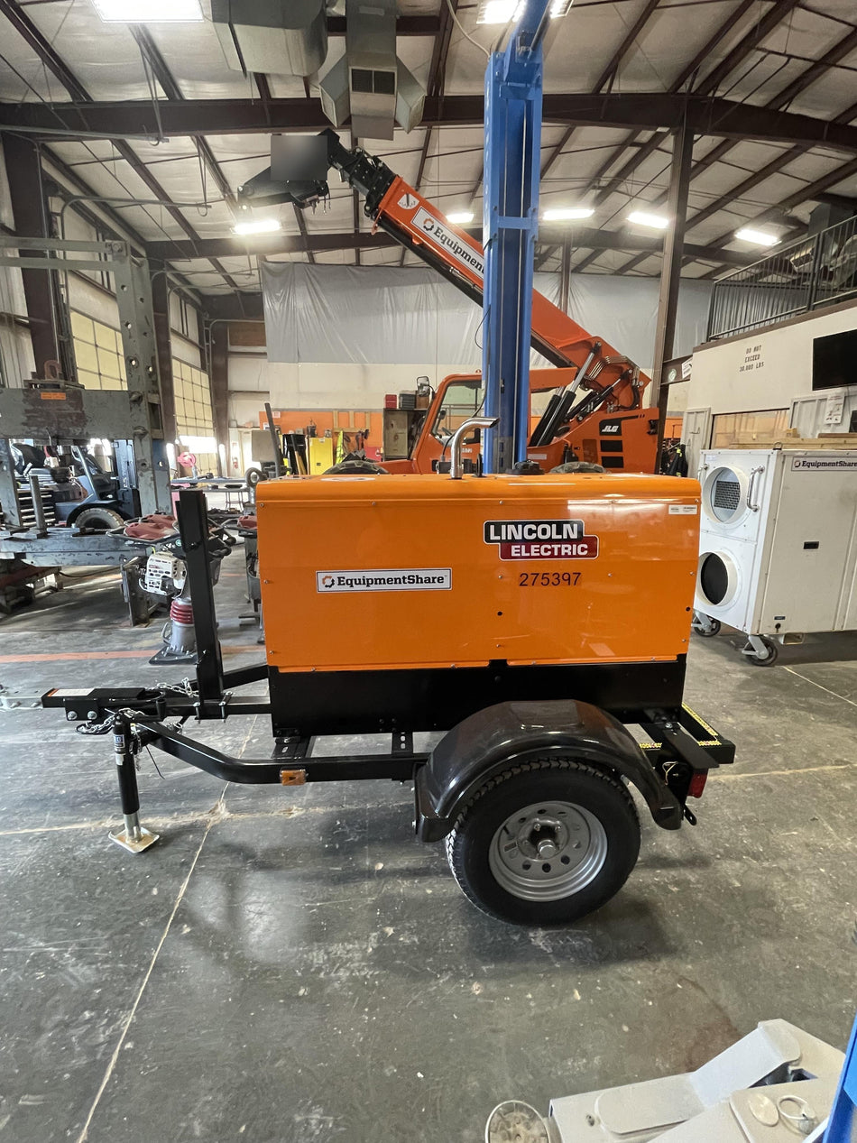 2022 Lincoln Electric LE400 Kubota V1505, Trlr, Cable Rack, Light Kit, ES Decals, T3