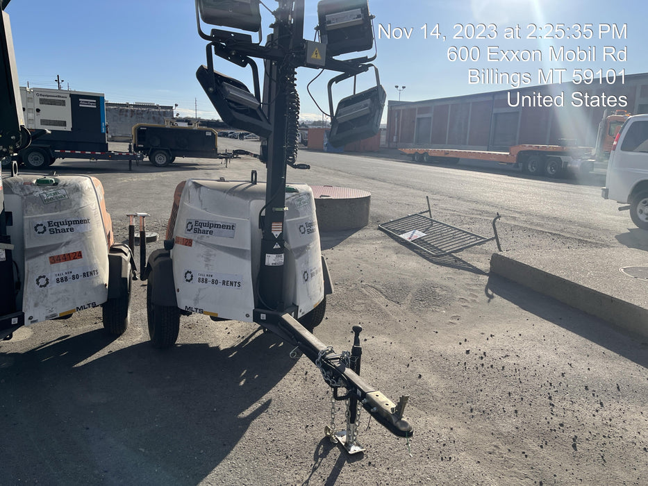 2023 Generac MLT2 Diesel, Flex Switch 120V Input, Powerzone Controller, (4) 320W LED Lights, 4kW Generator, 39.9 Gal Fuel Tank, 2" Ball, T3