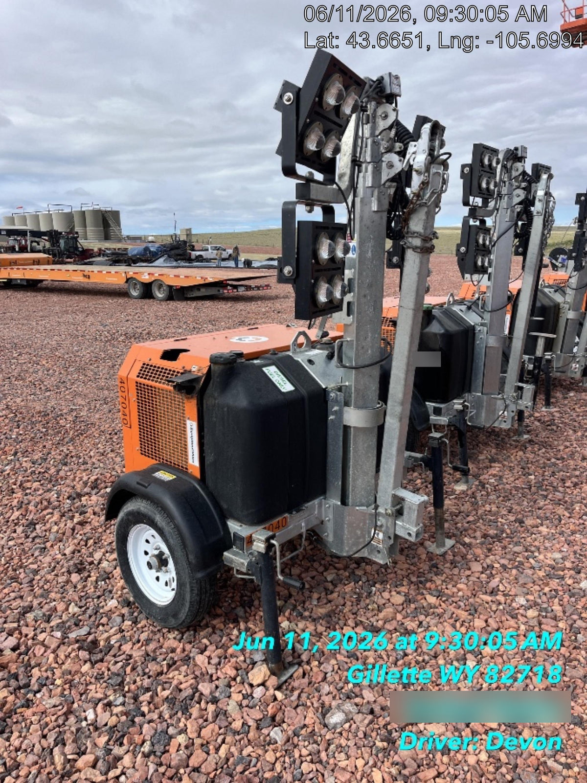 2024 Wanco WLTT-4MM4K Diesel, Deep Sea Controller, Shore Power Plug, Auto Start, (4) 350W LED Floodlights, 4kW Generator, 60 Gal Fuel Tank, 2" Ball, T3
