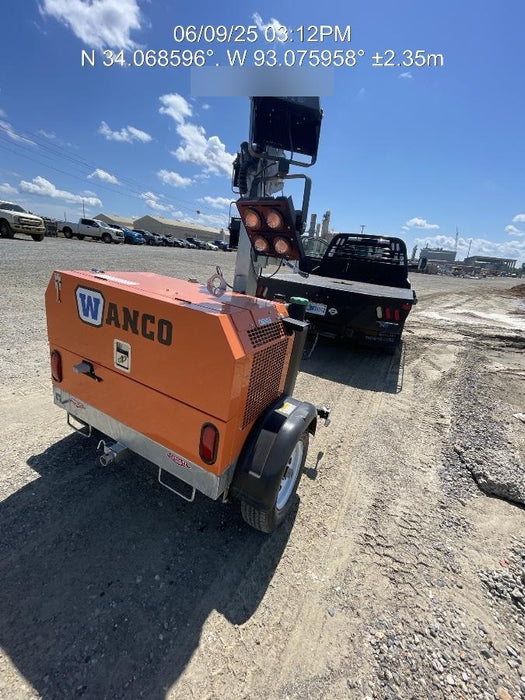 2024 Wanco WLTT-4MM4K Diesel, Deep Sea Controller, Shore Power Plug, Auto Start, (4) 350W LED Floodlights, 4kW Generator, 60 Gal Fuel Tank, 2" Ball, T3