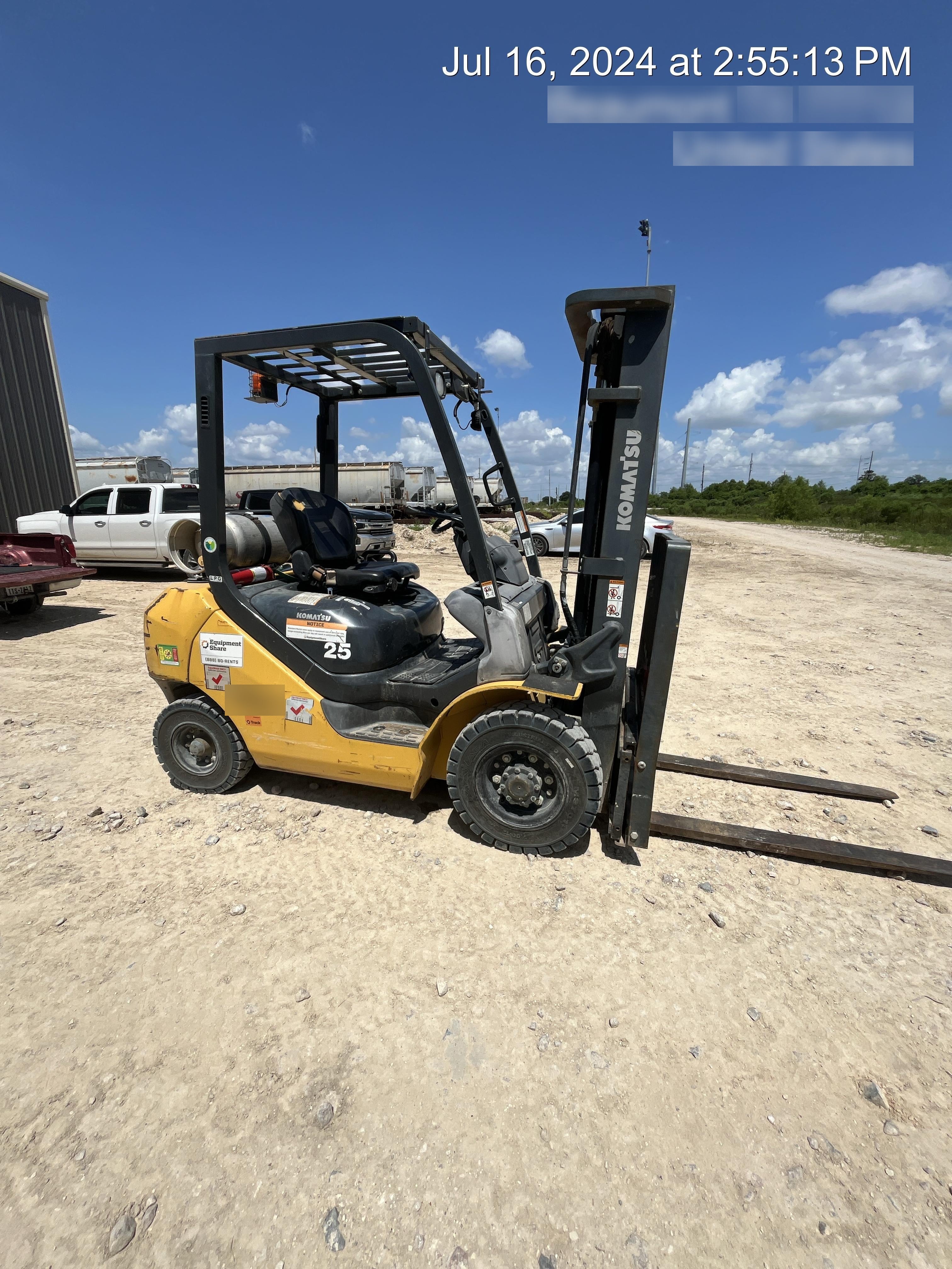 2018 KOMATSU FG25HT-16
