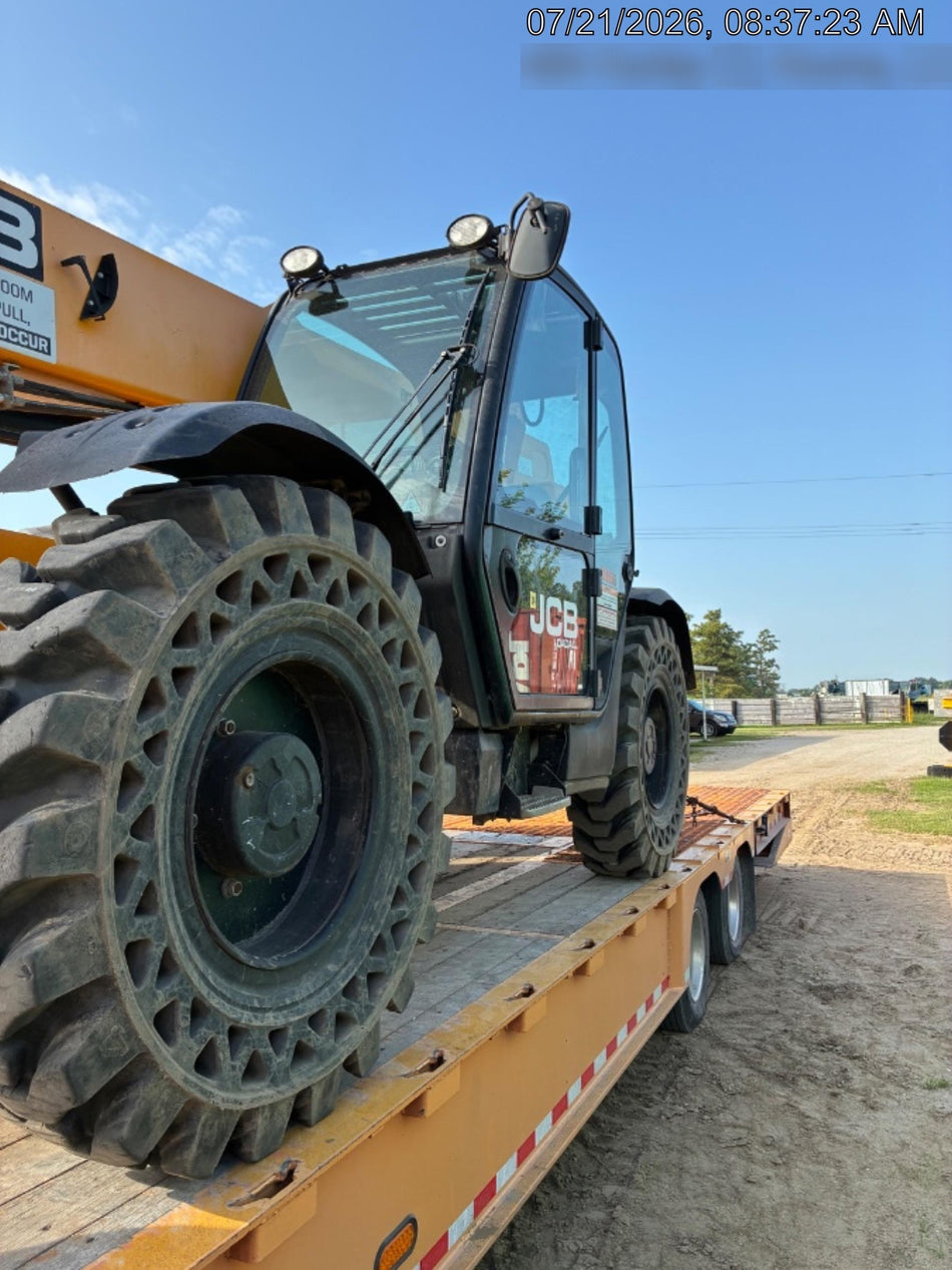 2020 JCB 509-42 Cab/Heat/Air, Solid Tires, Work Lights, Beacon, Aux Hydraulics, Back up Alarm, Lifting Eye, ES Decals