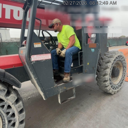 2019 Manitou MTA10055 MTA10055 - 74 HP T4, Canopy, Worklights/Strobe, Beacon, 66" Carriage, 60" Forks, Solid Tires, Lift Hook, Aux Hydraulics