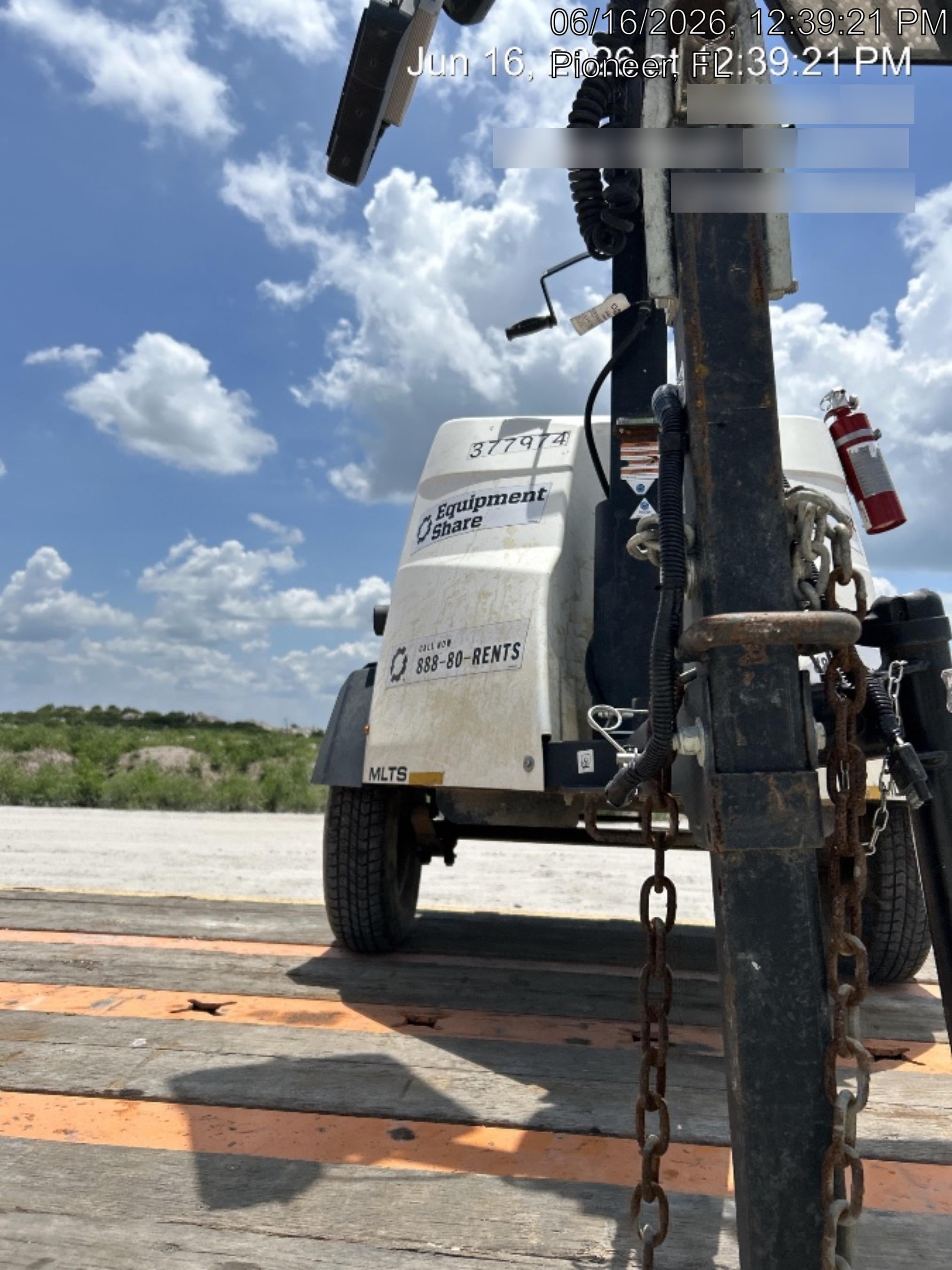 2023 Generac MLT2 Diesel, Flex Switch 120V Input, Powerzone Controller, 
(4) 320W LED Lights, 4kW Generator, 39.9 Gal Fuel Tank, 2" Ball, T3