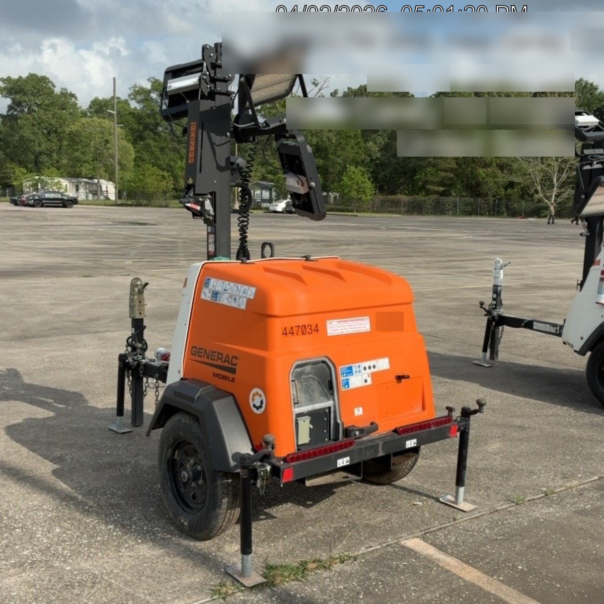 2024 Generac MLTS-4 2.4kW, Mitsu Eng, Analog, LED, Diesel.