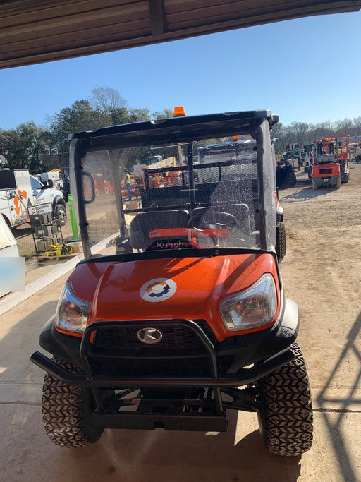 2022 Kubota RTV-X1140W-H Plastic Canopy, Windshield Acrylic Clear, LED Strobe Light, Wire Harness Kit, Back up Alarm