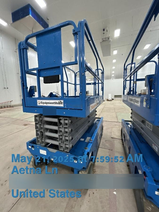 2018 Genie GS-3246 Genie GS-3246 w/Folding rails, Full height swing gate