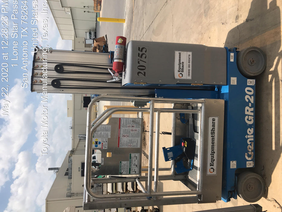 2018 GENIE GR-20