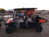 2021 Kubota RTV-X1140W-H Plastic Canopy, Windshield Acrylic Clear, LED Strobe Light, Wire Harness Kit, Back up Alarm