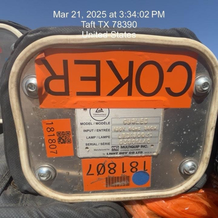 2021 MULTIQUIP GB8LED