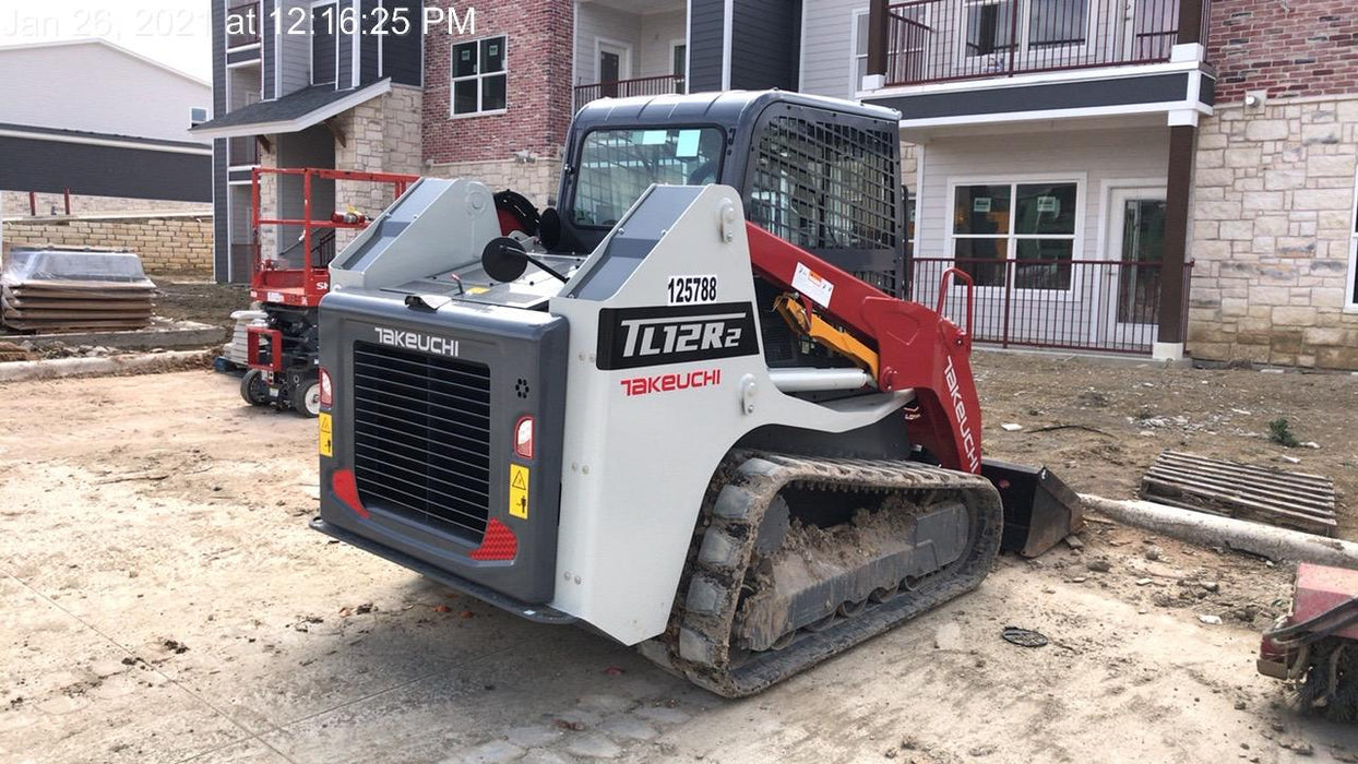 2020 Takeuchi TL12R2-CR Cab/Heat/Air, Hydraulic QC