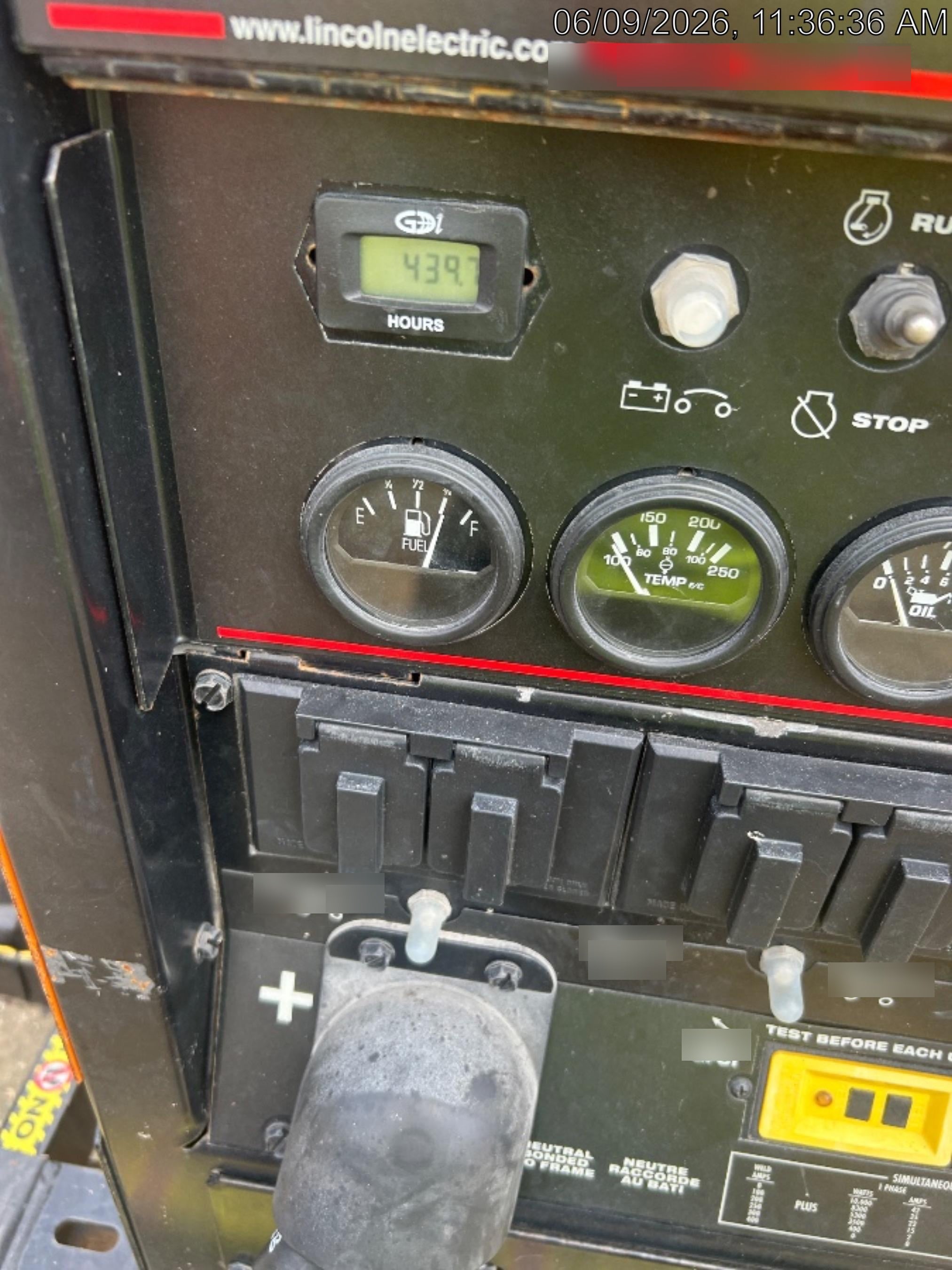 2024 Lincoln Electric Vantage 322 Welder Ready-Pak 3, Two wheel trailer, Fender and Light kit, Cable Rack, Orange