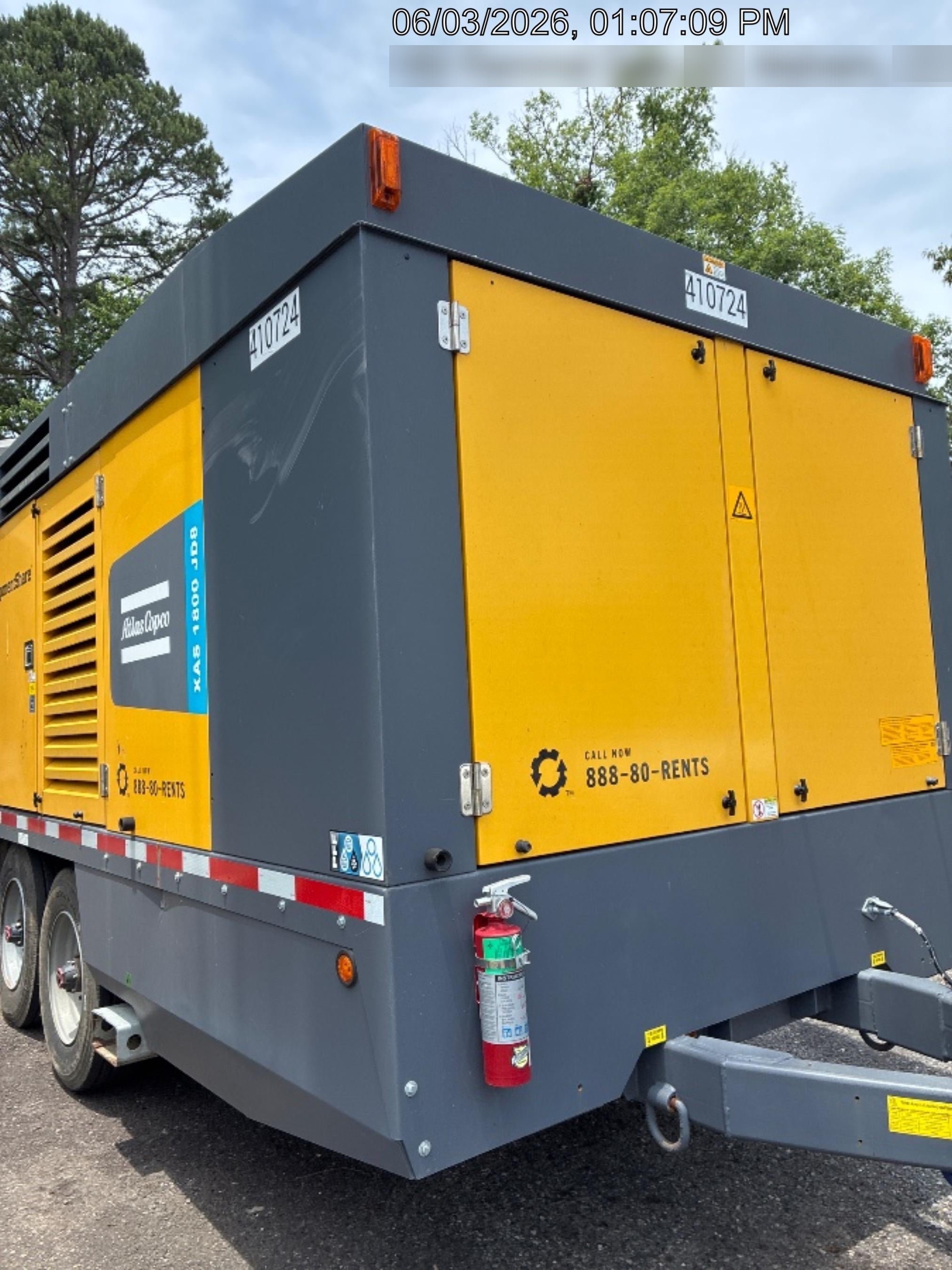 2024 ATLAS COPCO XAS 1800