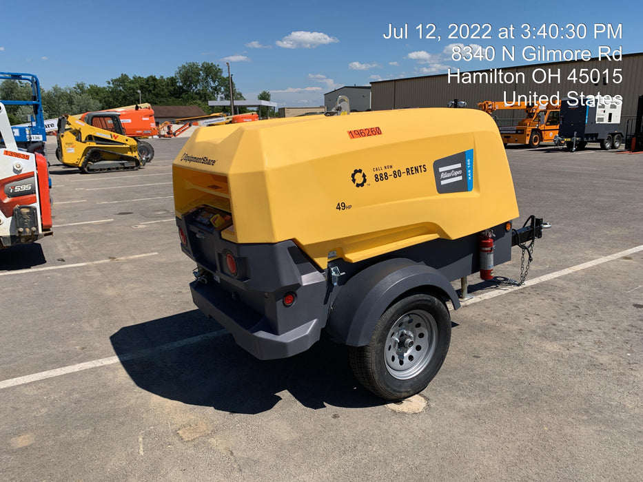 2021 ATLAS COPCO XAS188 CWK
