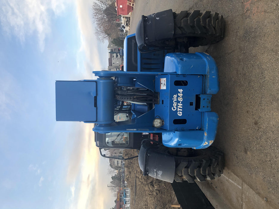 2018 Genie GTH-844 Genie GTH-844 w/Enclosed Cab w/HVAC, Work Lights, Solid Tires, Beacon, 60" Carriage and Forks