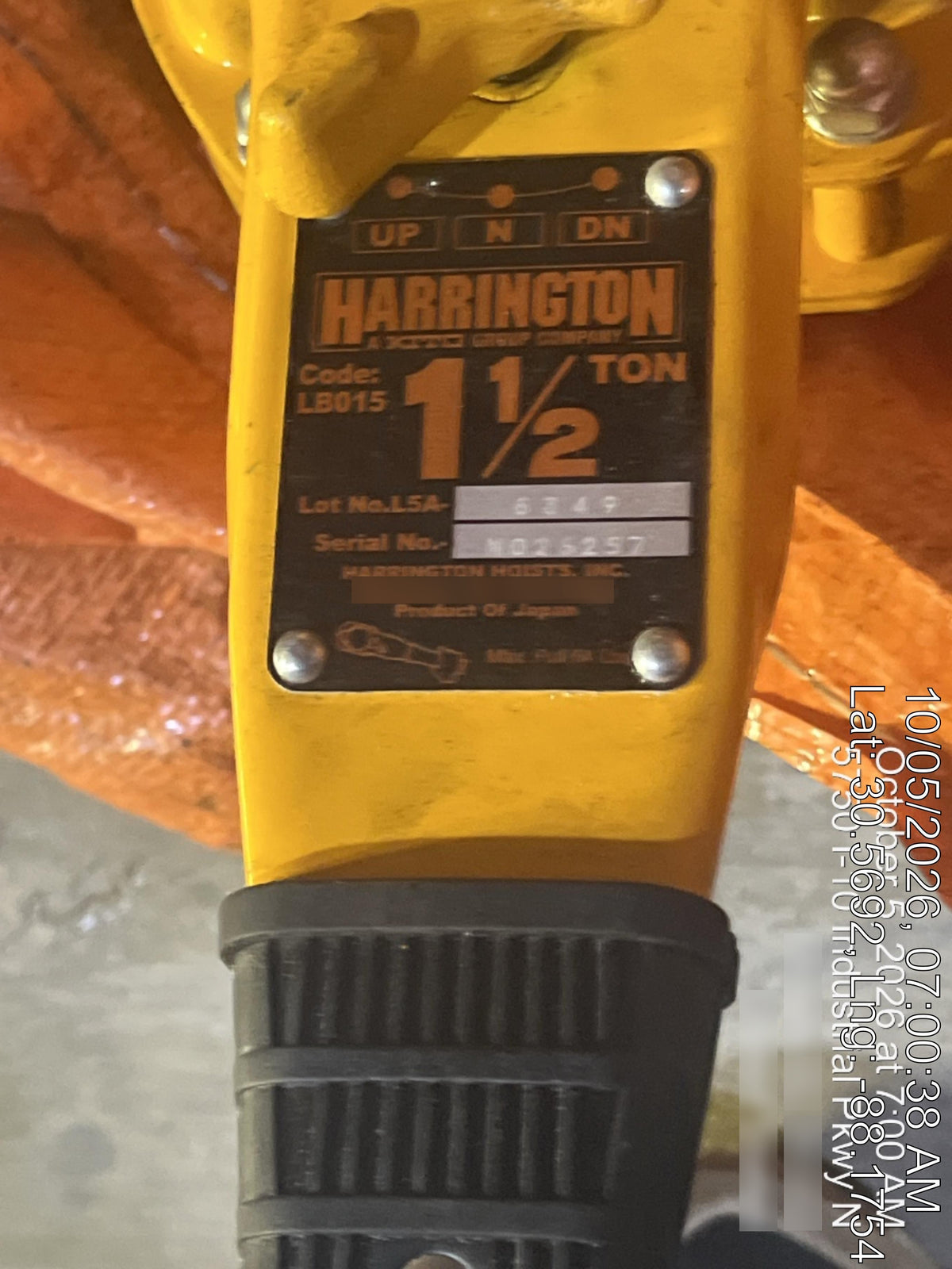 2024 HARRINGTON L5LB015-20