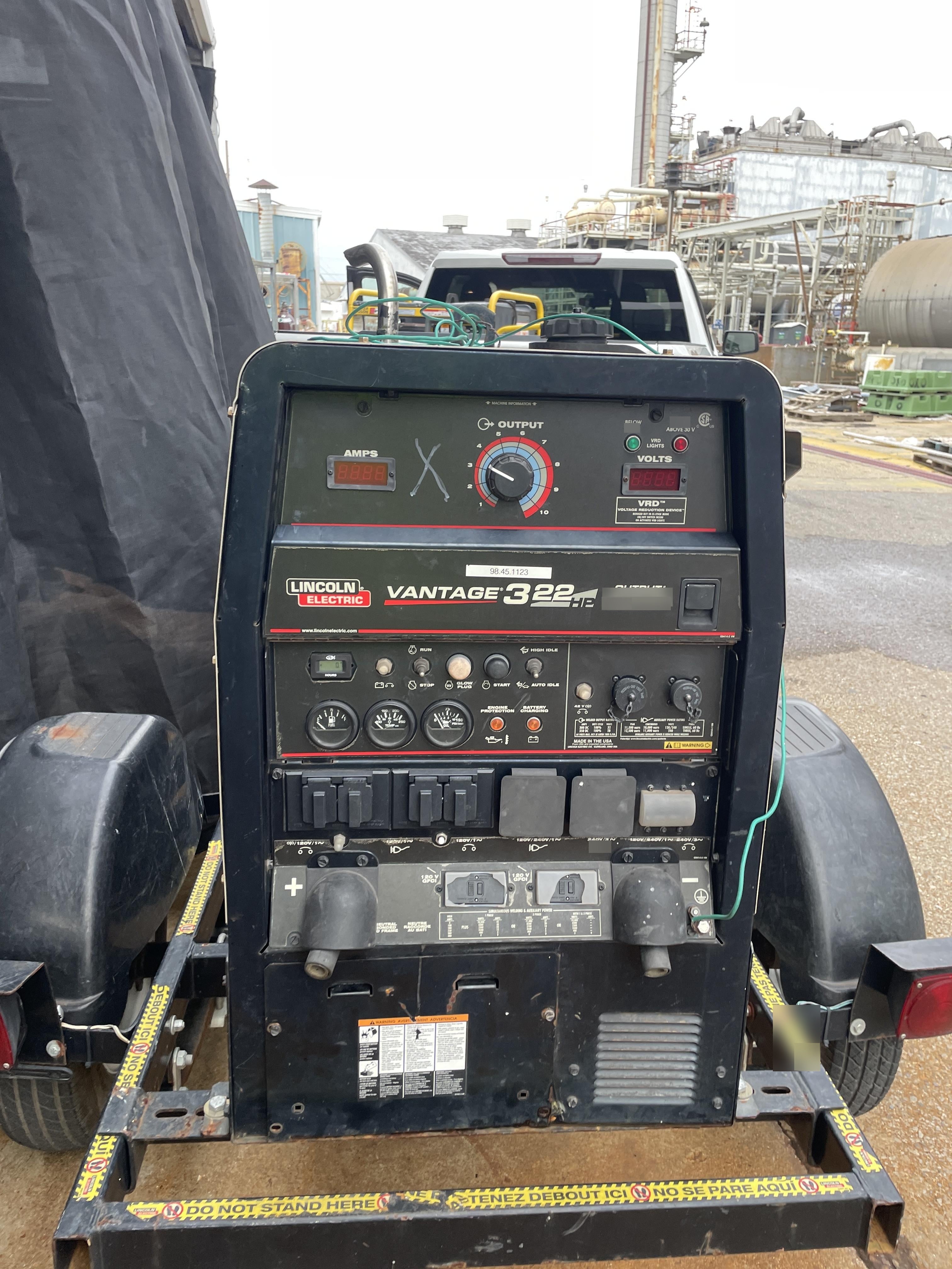 2021 Lincoln Electric Vantage 322 Ready Pak 3