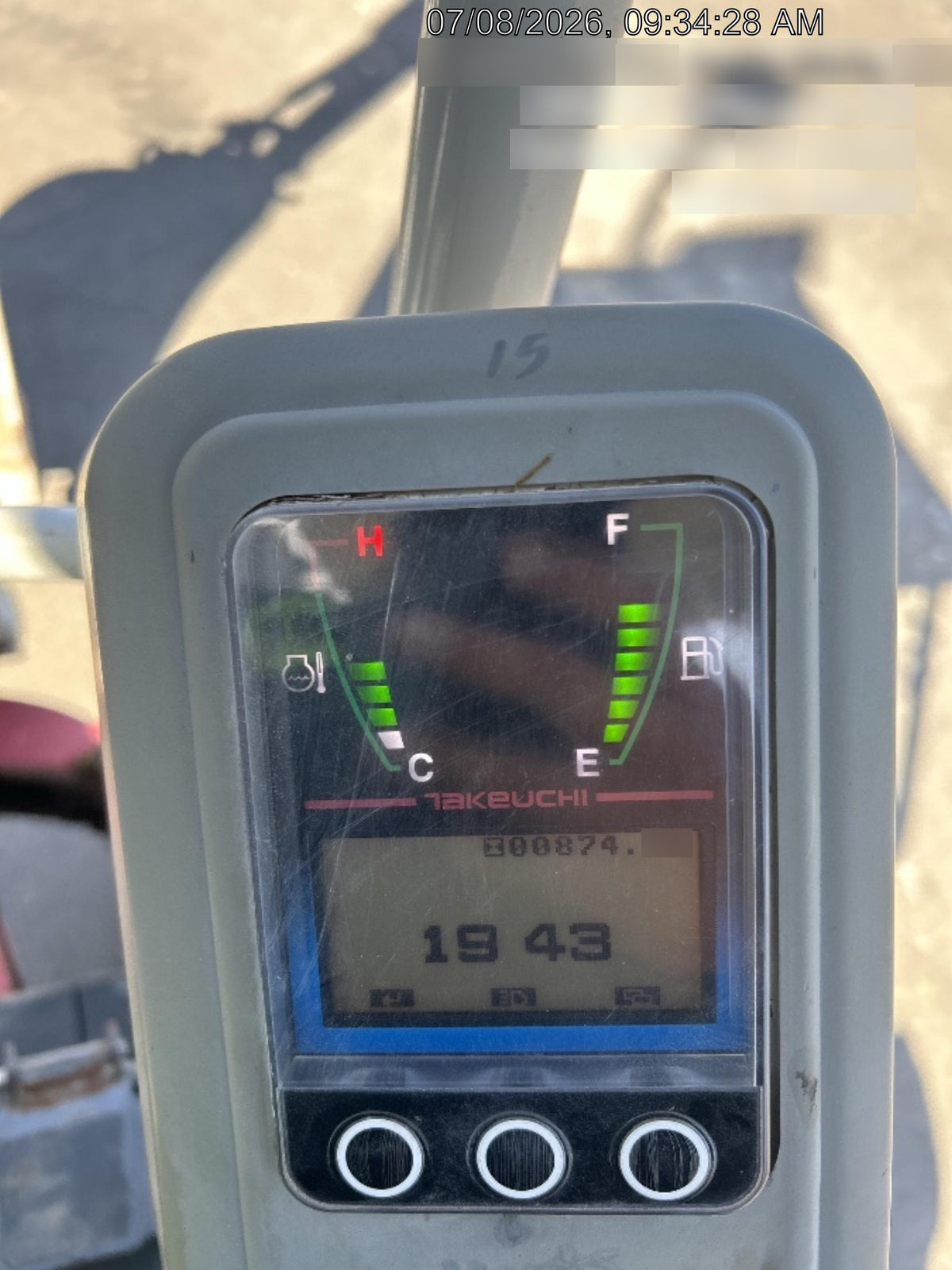 2021 TAKEUCHI TB216R
