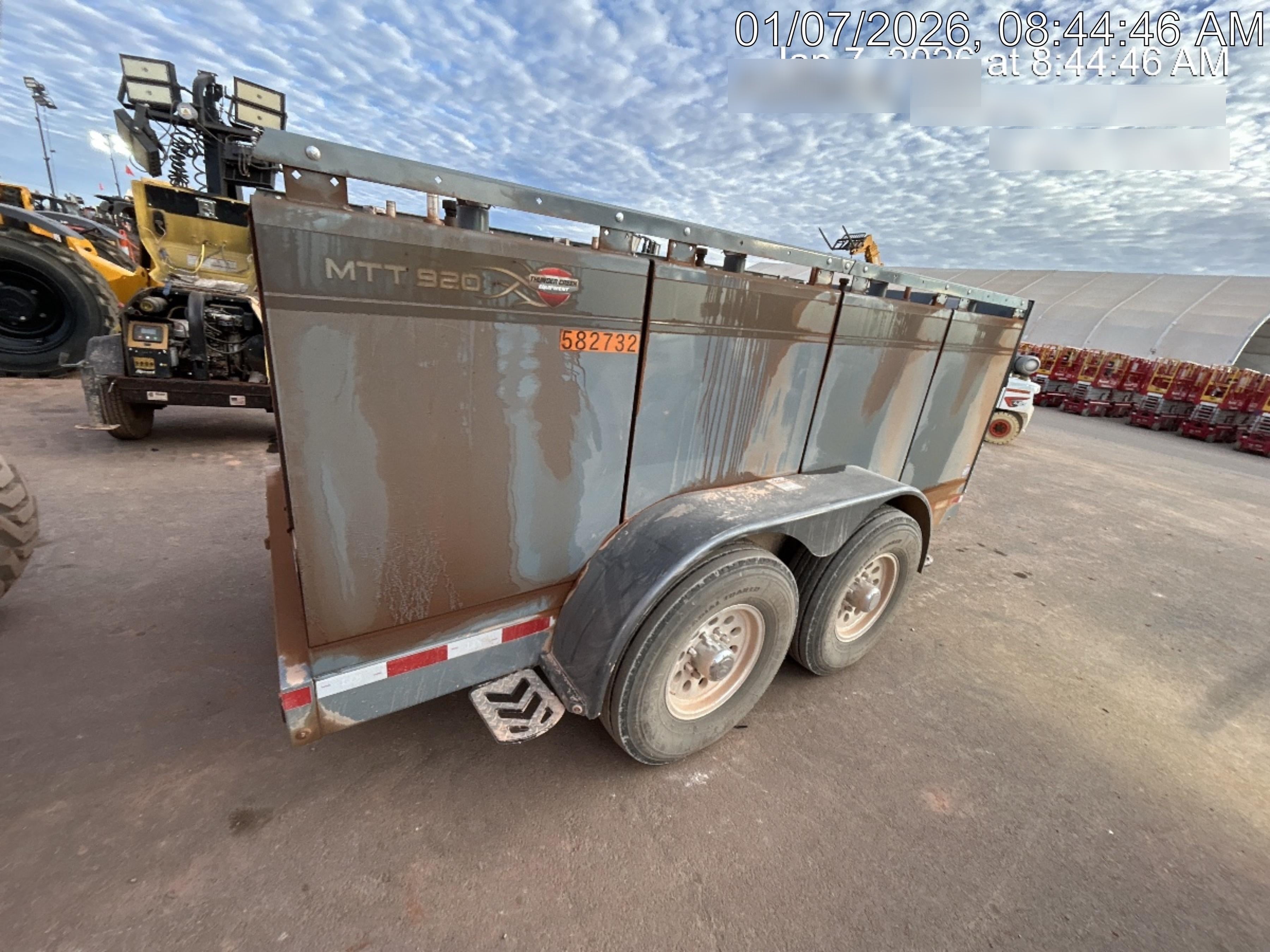 2025 THUNDER CREEK MTT920 - Hazmat not required