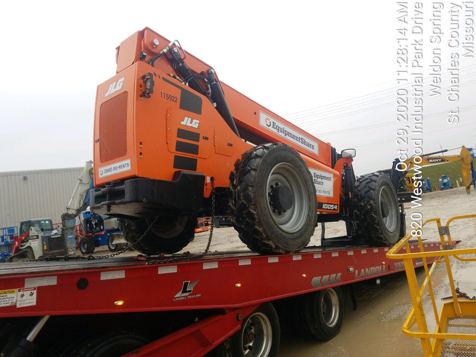 2020 Skytrak 10054 74 Hp, Cab/Heat/Air, FF Tires, Work Lights, Beacon, Aux Hydraulics, Back up Alarm, Lifting Eye, ES Decals