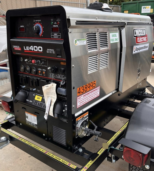 2024 Lincoln Electric LE400 Kubota V1505, Trlr, Cable Rack, Light Kit, ES Decals, T3