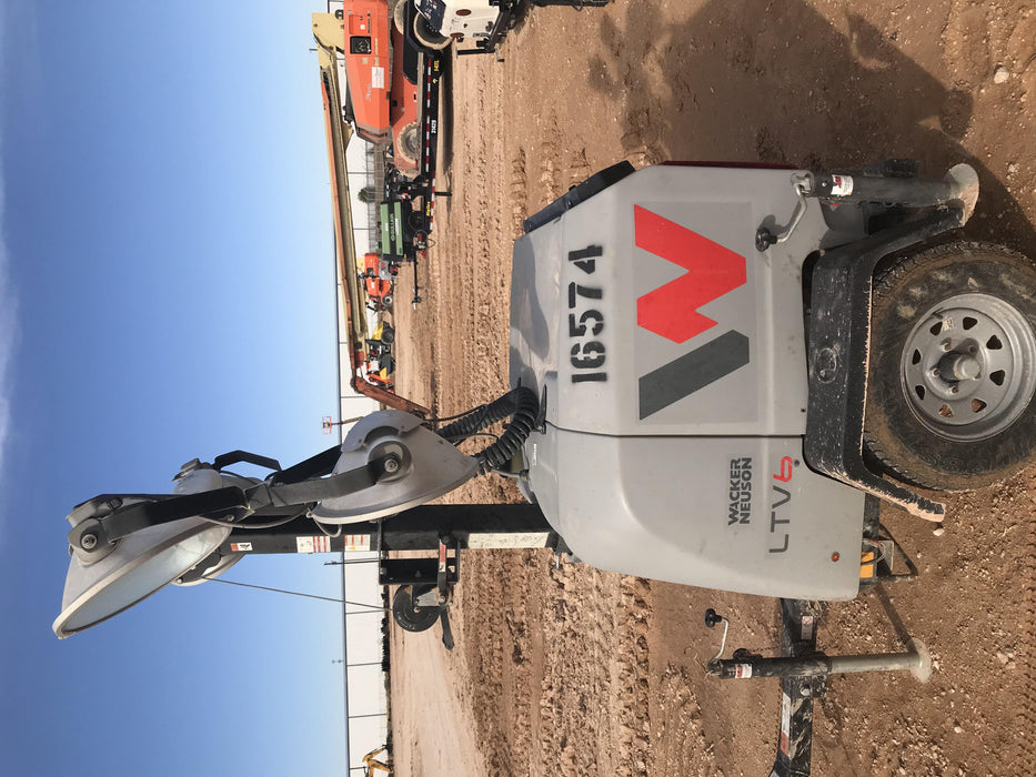 2018 Wacker Neuson LTV6L-MH Wacker Neuson LTV6L Mobile Light Tower w/Fuel Level Sensor Installed
