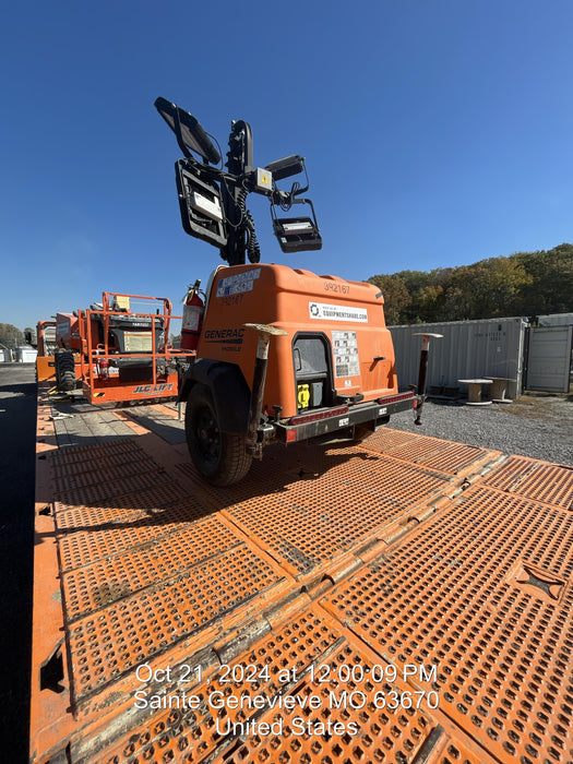 2024 Generac MLT2 Diesel, Flex Switch 120V Input, Powerzone Controller, 
(4) 320W LED Lights, 4kW Generator, 39.9 Gal Fuel Tank, 2" Ball, T3